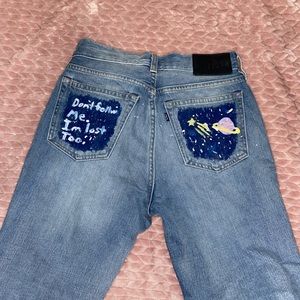 Levi custom jeans